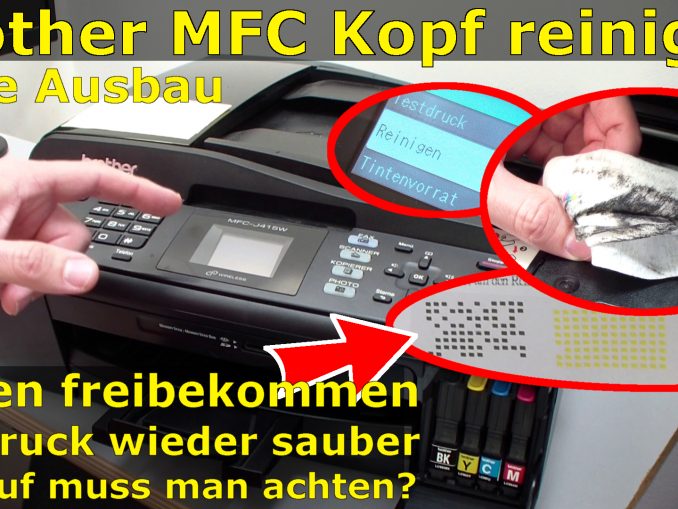 Benutzerhandbuch Brother Dcp 135c Fehler Reinigung 46 Brother Drucker druckt nicht richtig – 10 Tipps – Wartung und Fehler