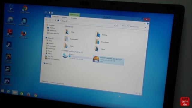 Windows 8 und 10 - DVD Laufwerk verschwunden / wird nicht angezeigt - Laufwerk funktioniert wieder