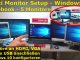 Multi Monitor Setup Windows 10 - 5 Monitore am Notebook - connect 5 monitors