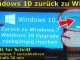 Windows 10 zurück zu Windows 7 Update rückgängig machen Downgrade windows.old