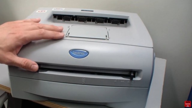 Brother HL Laserdrucker Papierstau - richtig entfernen ohne Drucker zu beschädigen - bei diesem Brother gibt es einen Papierstau