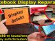 Notebook Display Reparatur - defektes Display ausbauen und tauschen