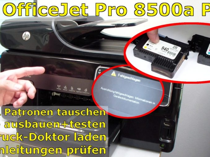 Hp Officejet Drucker Fehler Druckkopf Fehlt Oder Defekt tuhlteim.de