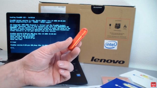 Notebook mit FreeDOS ohne Windows Betriebssystem gekauft - Laptop bootet nicht - Windows 10 oder Windows 7 vom USB-Stick installieren