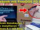 Notebook mit FreeDOS ohne Windows Betriebssystem gekauft - Laptop bootet nicht
