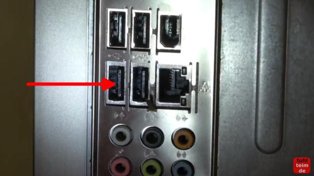 PC defekt - geht nicht an - Bildschirm bleibt schwarz - Reparaturanleitung - USB-Buchsen an der Rückseite kontrollieren