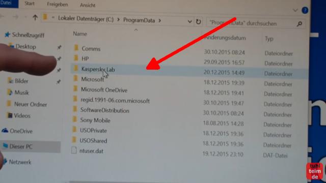 Windows 10 Festplatte aufräumen säubern Datenmüll beseitigen Windows schneller machen - Reste von bereits gelöschten Programmen entfernen