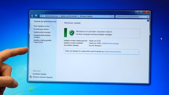 Windows 7 Update funktioniert nicht - Win7 neu installieren + Update-Problem lösen - Windows 7 hat alle Updates installiert