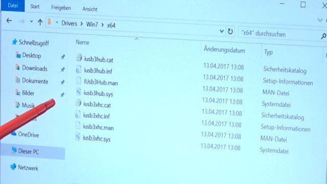 Windows 7 - Treiberproblem xHCI - auf neuem Windows 10 - FreeDos Notebook installieren - inf-Dateien werden benötigt