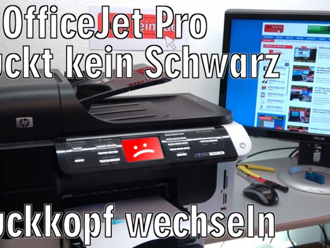 Hp Officejet Drucker Fehler Druckkopf Fehlt Oder Defekt HP OfficeJet Pro 8600 Tintenpatronenfehler – Druckkopf defekt – Tuhl