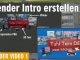 Blender 01 Anleitung - Tuhl Teim DE Intro erstellen mit Video, transparenten PNGs, 3D-Schrift und Kamerafahrt