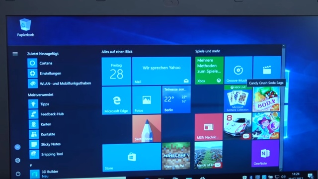 Neues Notebook Bloatware entfernen - Windows 10 + 7 - schneller machen - Kacheln überprüfen