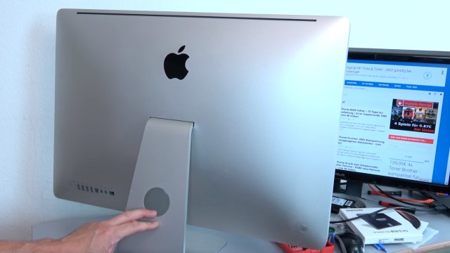 Apple iMac Pro RAM Upgrade - RAM erweitern - das Gehäuse ist solides Aluminium