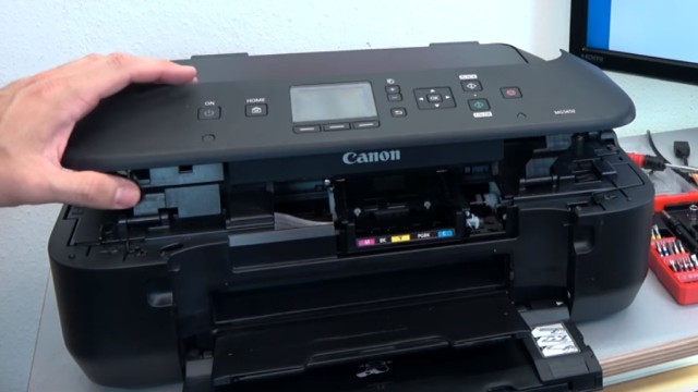 Canon Pixma Drucker lässt sich nicht mehr einschalten - Netzteil testen - Drucker mit Mainboad/Steuerplatinendefekt