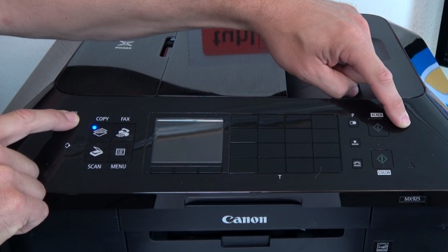 Canon Pixma RESET - Drucker zurücksetzen - Drucker einschalten