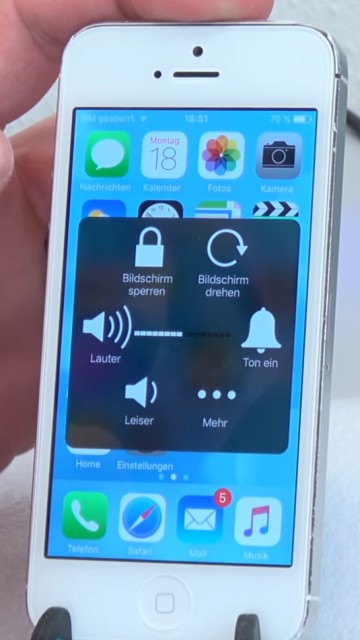 iPhone Knöpfe funktionieren nicht - Home Button + Lautstärke + Ein-Schalter per Software - Lautstärke mit "Assistive Touch" einstellen