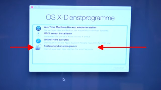 Apple MacBook Pro auf Werkseinstellung zurücksetzen - Festplatte löschen - OSX neu installieren - Festplattendienstprogramm löscht die Festplatte