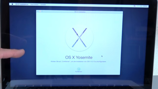 Apple MacBook Pro auf Werkseinstellung zurücksetzen - Festplatte löschen - OSX neu installieren - OS X wird neu installiert