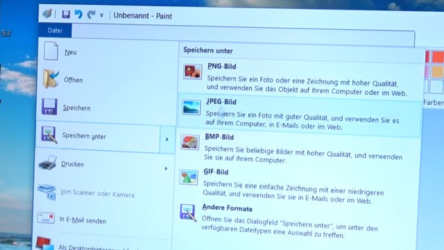 Windows 10 Screenshot Bildschirmfoto machen ohne Extrasoftware - speichern, drucken oder in Word einfügen - als JPG oder PNG speichern