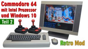 Commodore 64 Spiele DosBox Emulator D-Fend Reloaded - Umbau - C64 Retro Mod