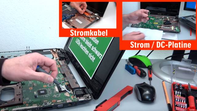 Laptop Ladebuchse Netzbuchse Buchse Reparatur Lenovo ThinkPad SL510 Z580 