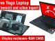 Lenovo Yoga kaum benutzt schon kaputt - Notebook öffnen Akku RAM CMOS Display wechseln