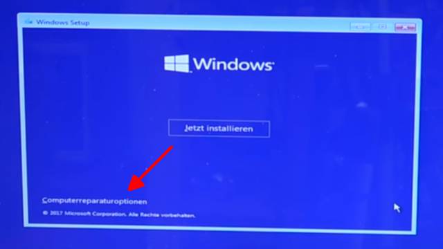 Windows 10 lässt sich nicht installieren auf HDD oder SSD - einfache Lösung - Computerreparaturoptionen