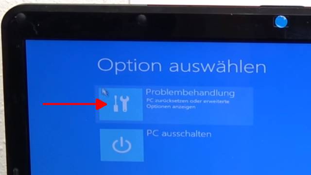 Windows 10 lässt sich nicht installieren auf HDD oder SSD - einfache Lösung - Problembehandlung auswählen