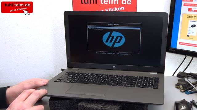 HP Notebook 255 öffnen M.2 SSD ausbauen - 2TB SATA HDD ...