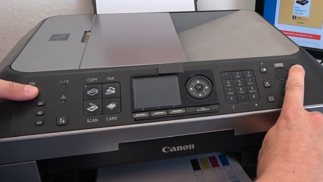 Canon Pixma Zähler zurücksetzen - Tintenauffangbehälter Resttintentank voll - Reset Service Tool 3400 - Drucker in den Service-Modus schalten
