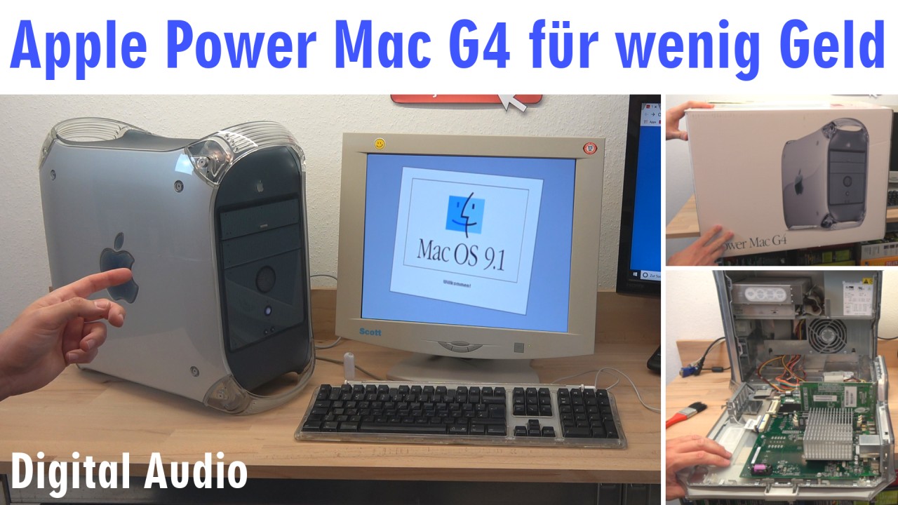 Apple Power Mac G4 für wenig Geld Mac OS X Mac OS Classic 9.2.2