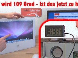 Apple iMac wird 109 Grad - ist das jetzt zu heiß - startet nicht immer und Bildschirm schwarz