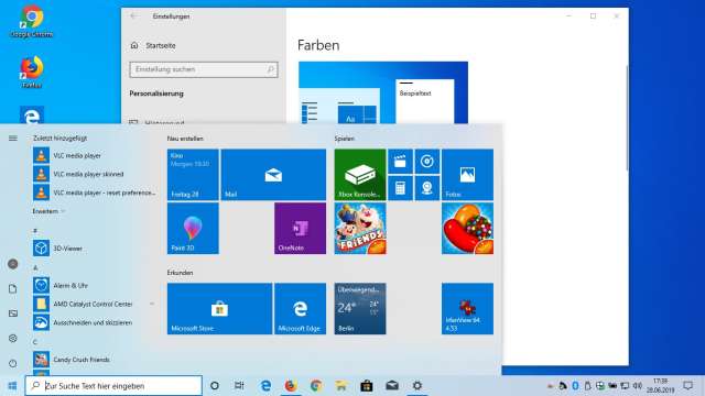 Windows Modus von Dunkel auf Hell stellen - helle Menüs und Start - helles Startmenü