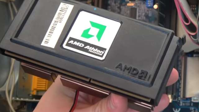 Funktioniert der Lidl-PC für 2666 DM nach 20 Jahren noch? AMD Slot A Prozessor