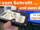 Müll vom Computer befreien - Festplatte gegen Schlosserhammer