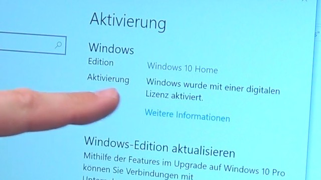 Neues Notebook kaufen - Windows 10 mit digitaler Lizenz automatisch aktivieren