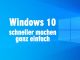 Windows 10 schneller machen - ganz einfach