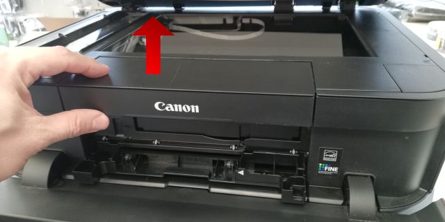 Canon Druckkopf ausbauen - Pixma Tintenstrahldrucker