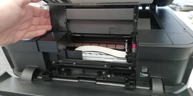 Canon Druckkopf ausbauen - Pixma Tintenstrahldrucker Drucker öffnen