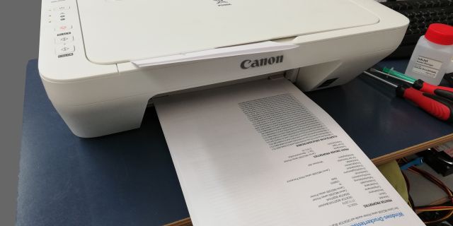 Canon Pixma Drucker - Tintenauffangbehälter voll ...