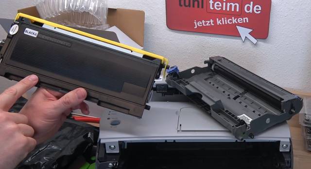 Laserdrucker neue Tonerkartusche kaufen