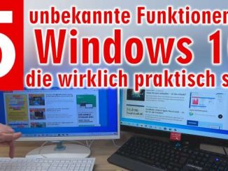 5 unbekannte Windows 10 Funktionen