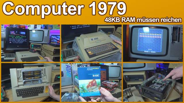 Computer 1979 - 48KB Speicher müssen reichen - Atari 800