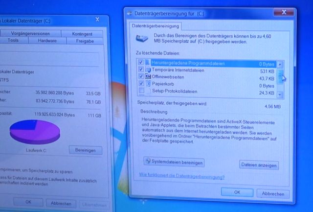 Windows 10 Upgrade kostenlos - Datenträger vorher bereinigen