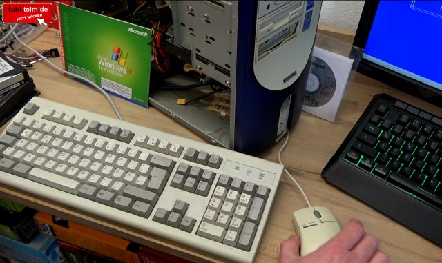 Medion PC Titanium MD 3001 von Aldi - Microsoft Maus und Windows XP