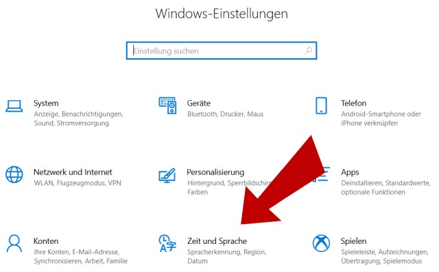 Windows 10 Sprache hinzufügen und ändern - Windows Einstellungen