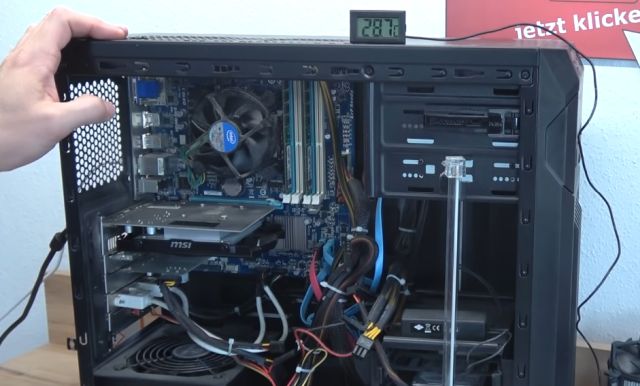 PC überhitzt und Prozessor taktet sich runter
