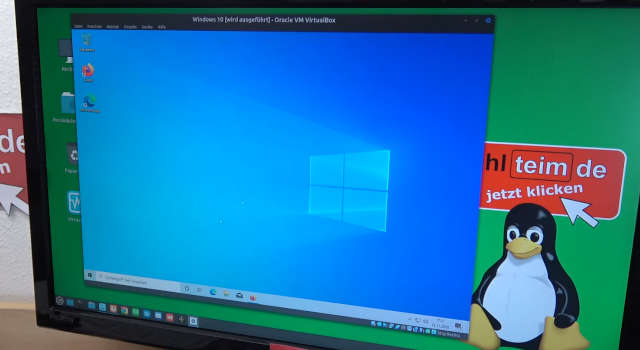Linux Mint - Bessere Alternative zu Windows 10 - Virtualbox - Windows 10 unter Linux