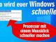Windows 10 schneller machen - Prozessor hochtakten - Tipps & Tricks