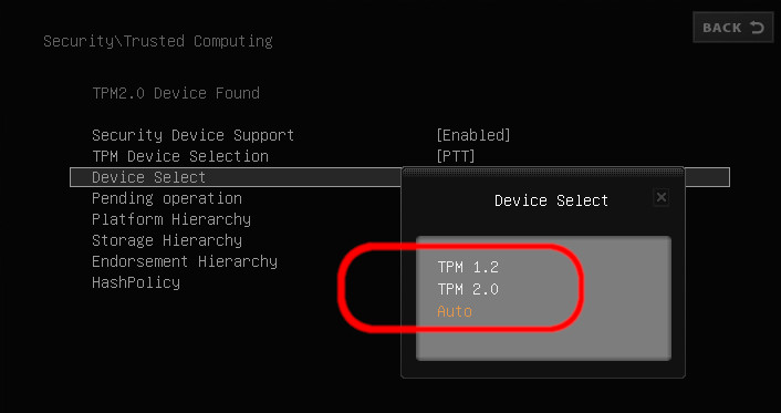Windows 11 TPM 2.0 aktivieren im Bios - Intel Prozessor Chipsatz